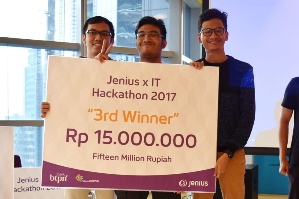 Mitrais Team Wins 3rd Place at Jenius Hackathon